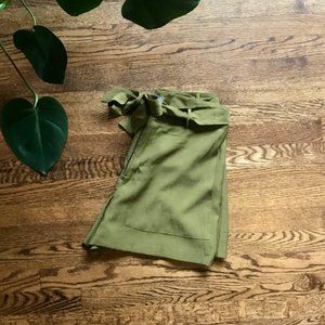 ASOS Dress Shorts | Olive Green | Size 12